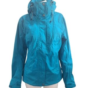 ❄️ Women's Quechua Turqouise Blue Rain Jacket Waterproof Nova Dry